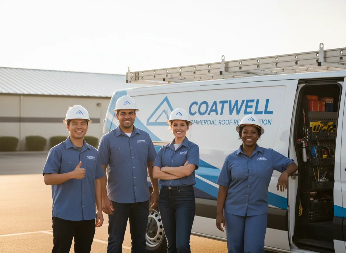 Commercial roof coating company in Jewell, OH